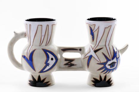 Vases jumelés, Astres et flèches, vers 1959, édition 1960-1981 ©ADAGP 2024